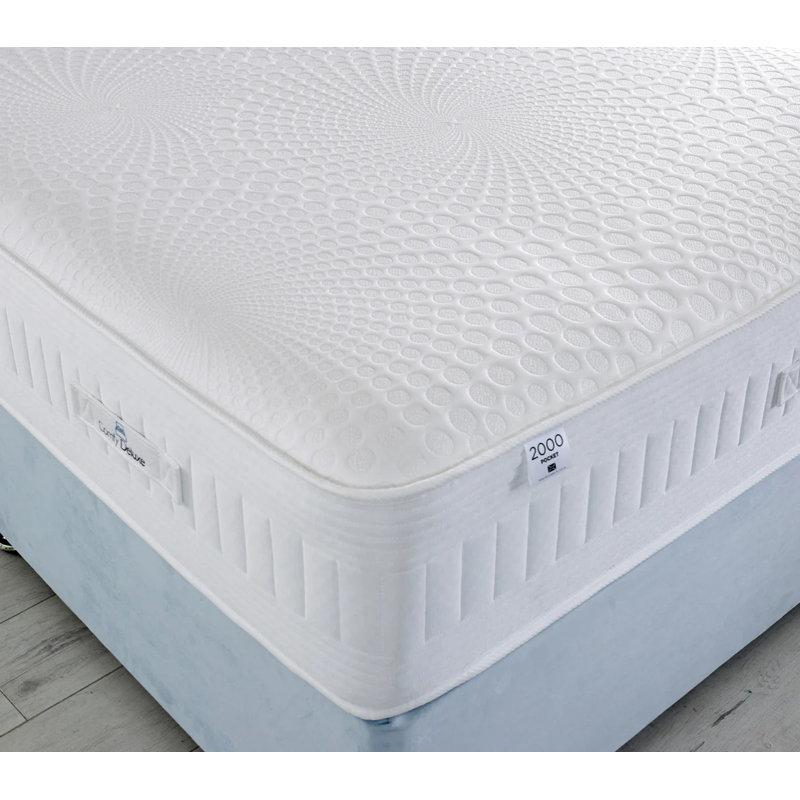 Everest Beds Pocket Sprung 1000 Mattress, Super King (6')