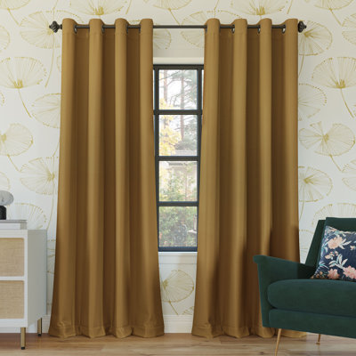 Yellow & Gold Curtains & Drapes