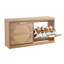 Banc de rangement pour hall d'entrée 38,9 x 9,4 x 19,7 pouces