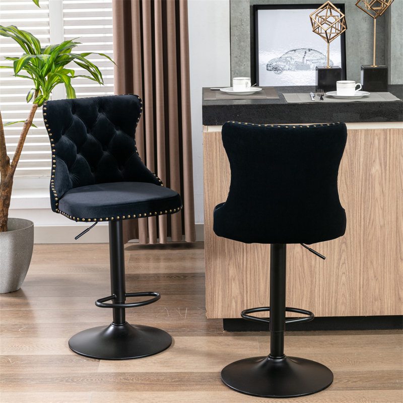 Chaise de salle à manger (sans la table de salle à manger), Noir