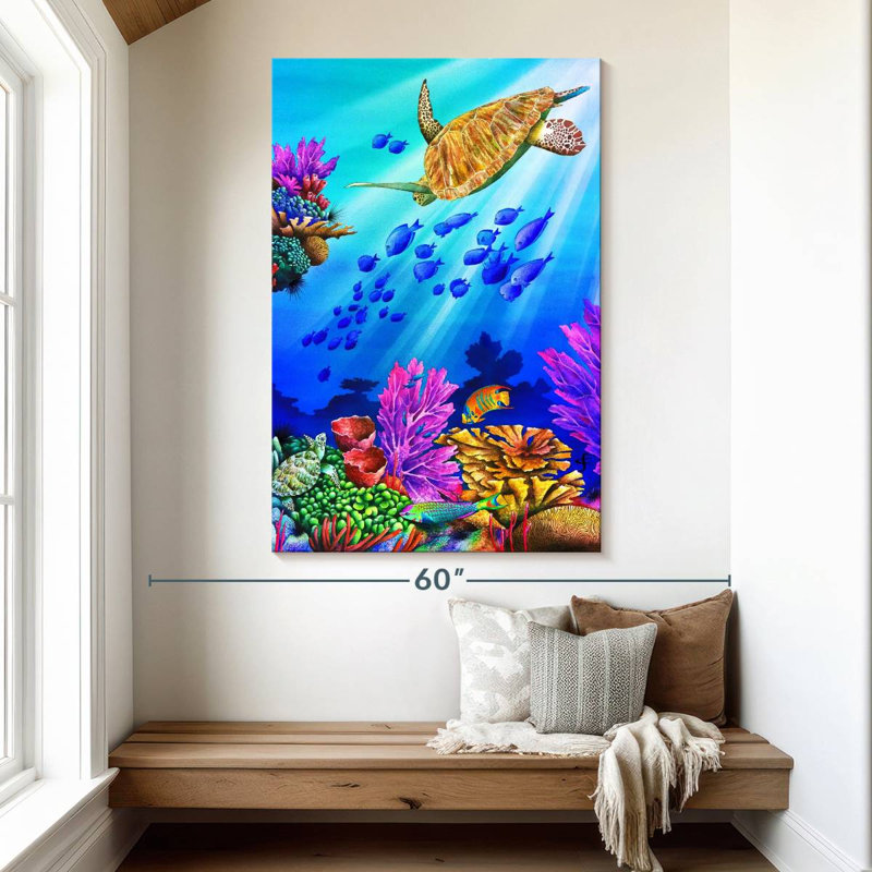 Brampt Riding The Beam, 51" H x 34" W