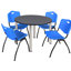 Plateau de table Kee, 4 chaises empilables-1528929530-1562182173-1562182176