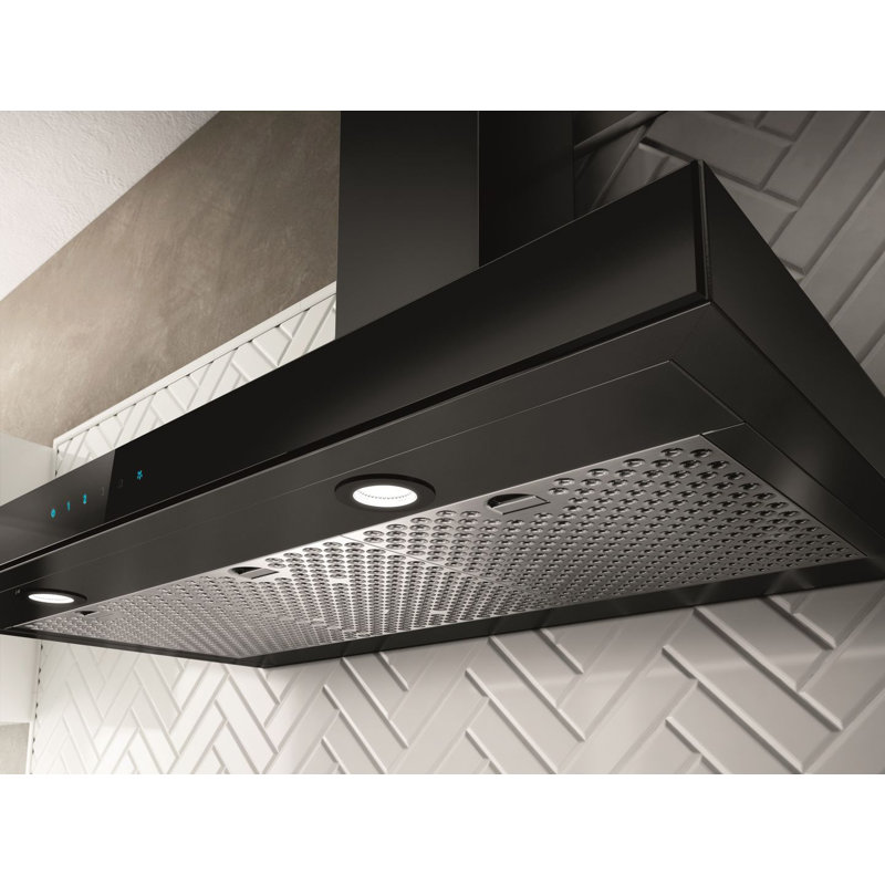 Hotte murale convertible 36" 600 cfm Varna, Noir