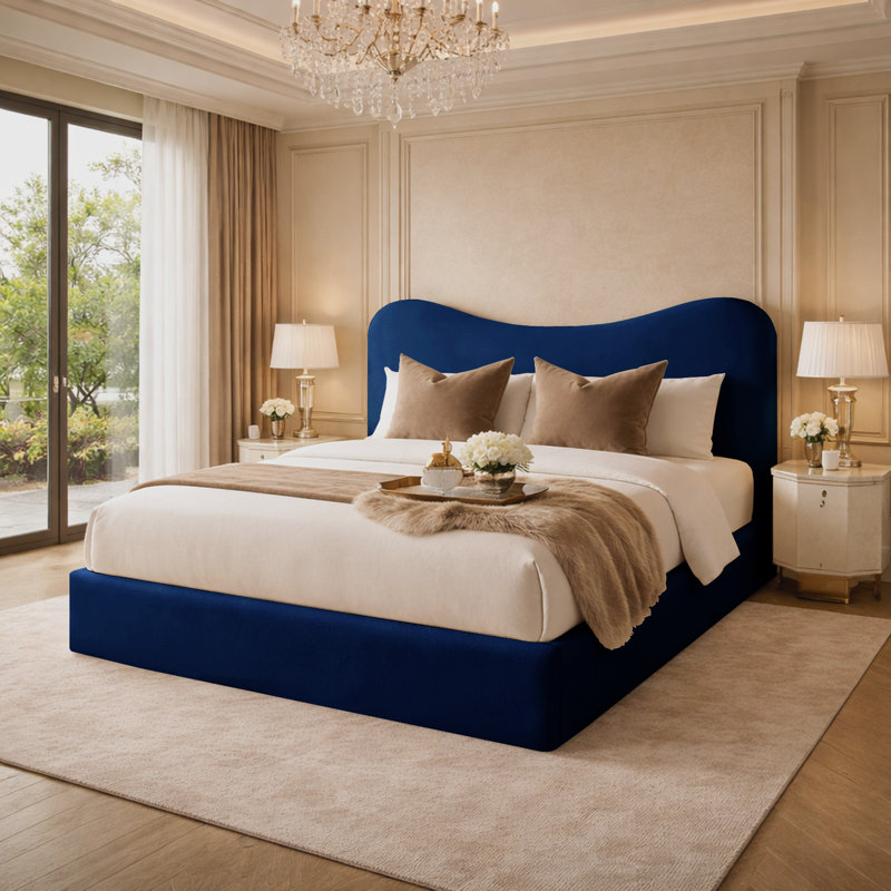 Upholstered Bed, Marine, Super King (6')