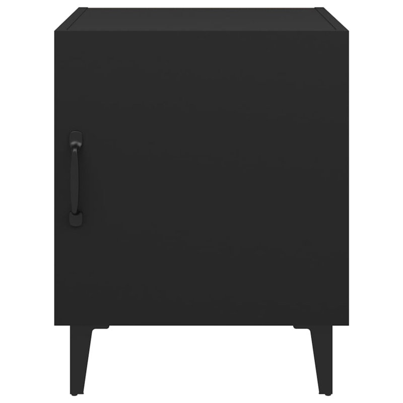 Ramero 40cm W Bedside Table, Black