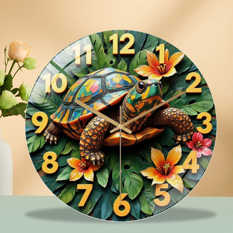 Horloge murale Turtle