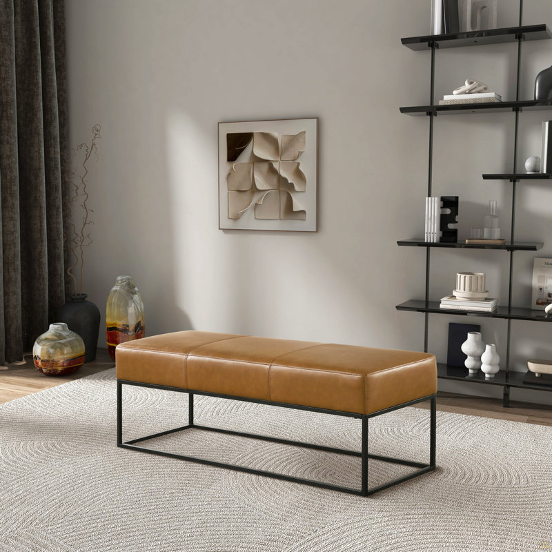 Leather Bench