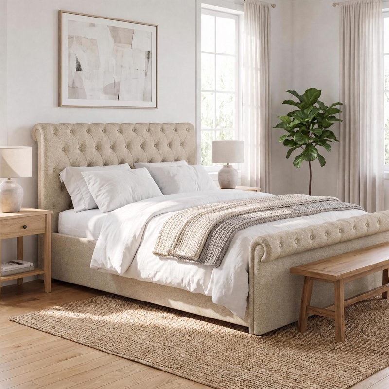 Upholstered Ottoman Bed