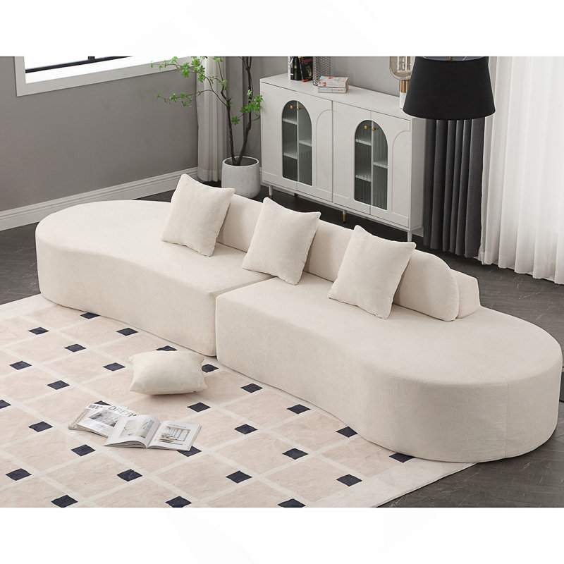 Modern Curved Combination Sofa
