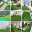 54 tuiles de gazon artificiel à emboîtement - 12 po x 12 po pour ensemble de terrasses