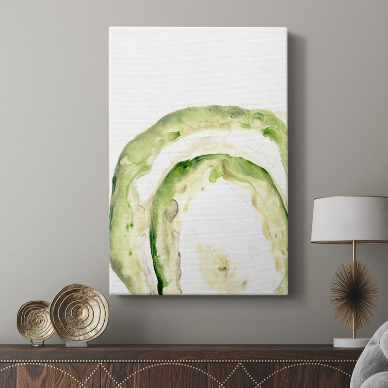 Lichen Halo IV -Custom Wrapped Gallery Cavas, 12" H x 8" W