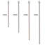 Bras de douche rond 1/2 "avec bride IPS x 19"-21698674