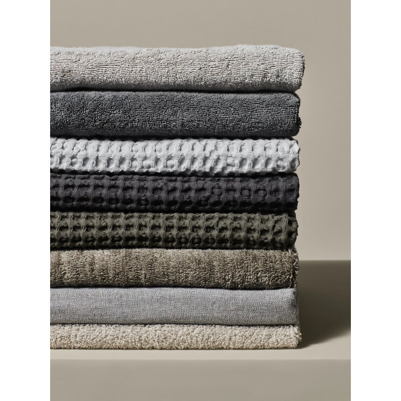Riva 100% Cotton Washcloth Towel Set, Satellite Taupe
