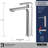 Single-handle Bathroom Faucet with Drain Assembly-88777435