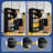 Heavy-Duty Metal Storage Cabinet with Lock - Black Garage Shelving Unit-1644162978-1628600315