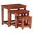 Vidaxl Nesting Tables 3 Pcs Solid Acacia Wood