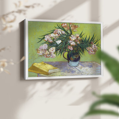 Oleanders - Reproduction encadrée - Restickable