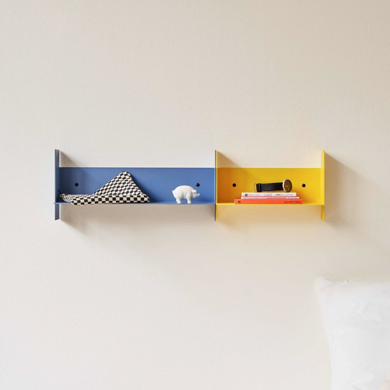 PLI Wall Shelf, 11.8"W, Napoli Yellow