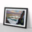 Breaking Waves at Daio Misaki by Fujishima Takeji - Picture Frame Painting Print-55512904-55512905