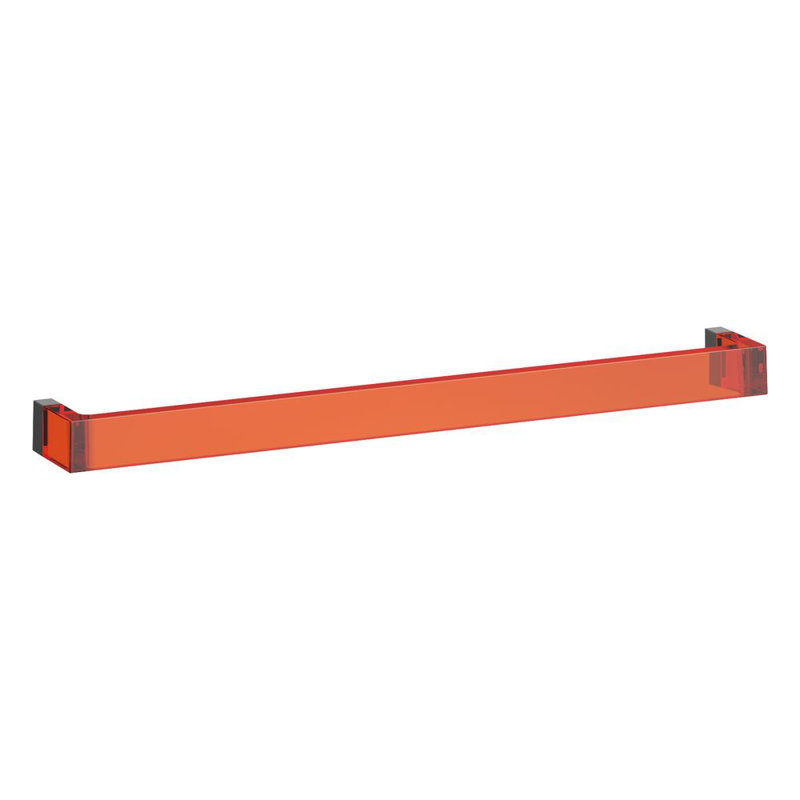 Kartell Wall Mounted Towel Bar, Orange Tangerine