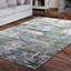 Tapis bleu / gris Lawnton-24749433
