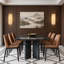 Resin and Iron Flush Mounted Sconce-1340826564