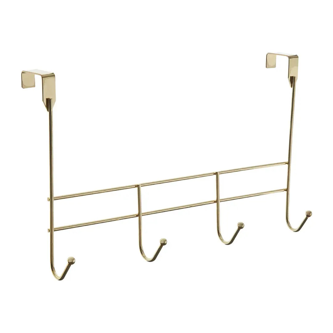 Iron Over-the-Door 4 - Hook Wall Mounted Coat Rack