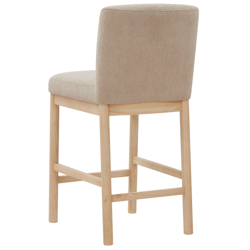 Connie Boucle Counter Stool, Oatmeal