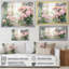 «Pink Blossoming Country Window Gaze III», art mural grande fenêtre-759568134-759568143