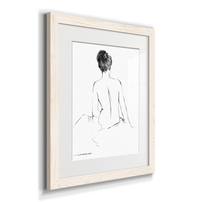 " Sketchy Silhouette I " Painting Print