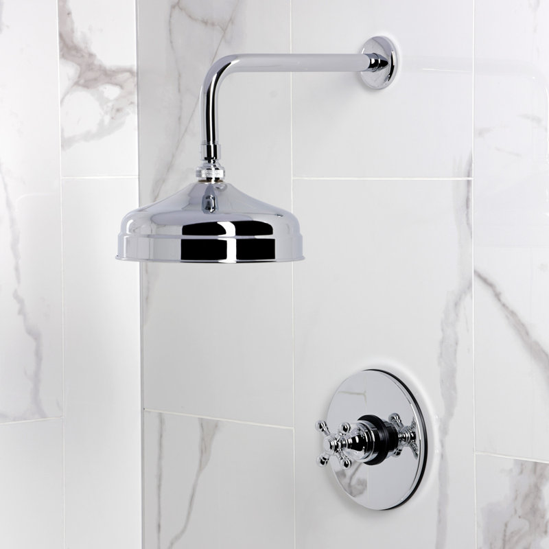 Kingston Brass Metropolitan Single-Handle Pressure Balanced Shower Faucet, Polished Chrome