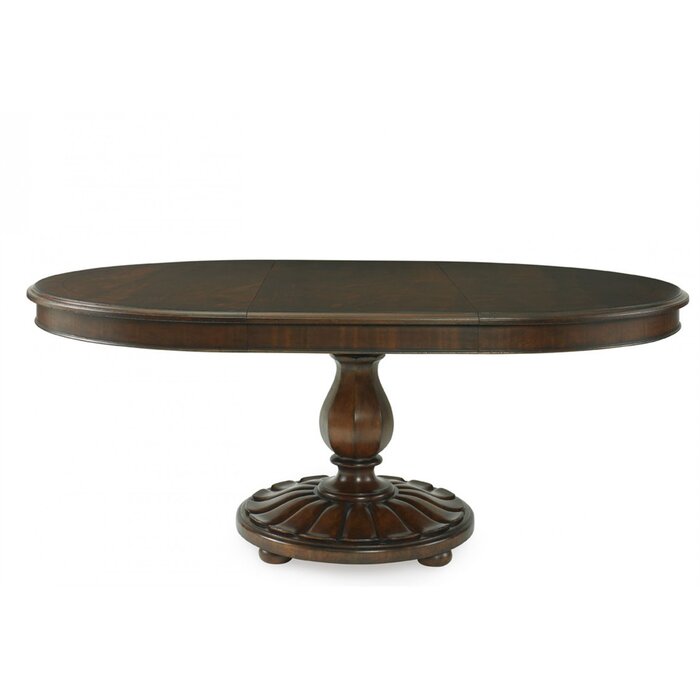 Century Chelsea Club Extendable Pedestal Dining Table | Perigold