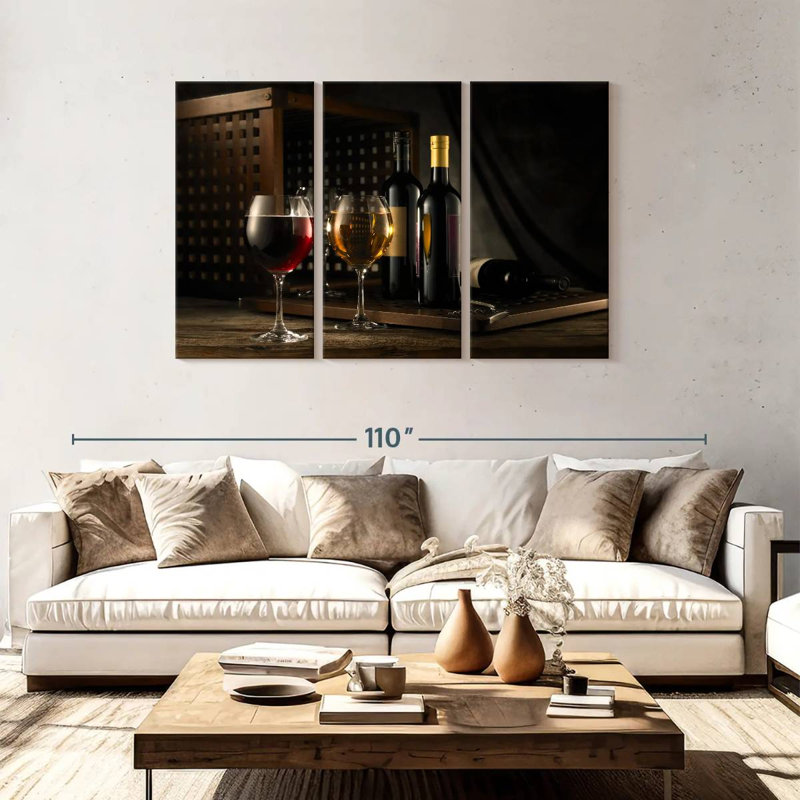 Yarlin Wine Sampling, 48" H x 74" W