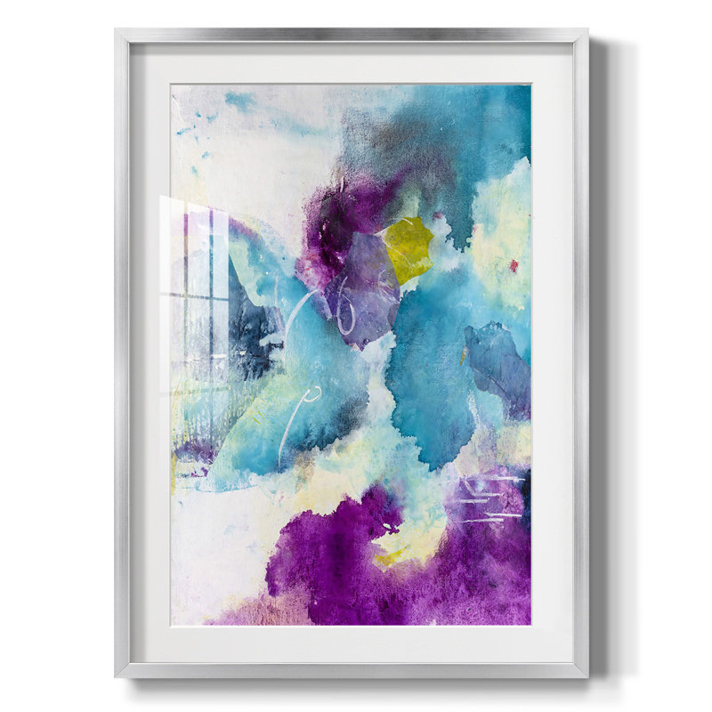 «Dreaming I», impression encadrée, H 28,5 po x l 20,5 po, Argent argent