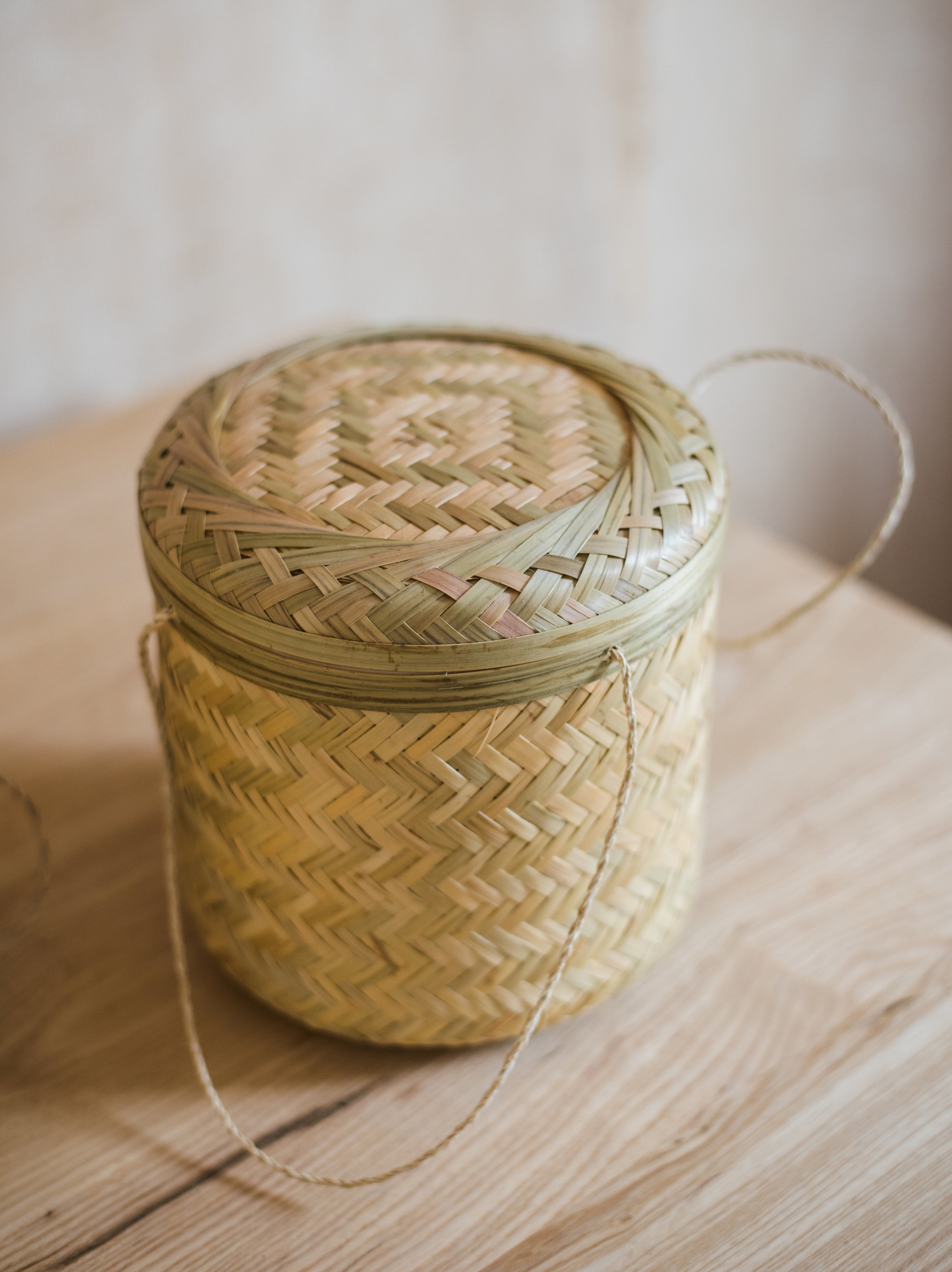 Southeast Asia Round Bamboo Tea Box Jar – RusticReach