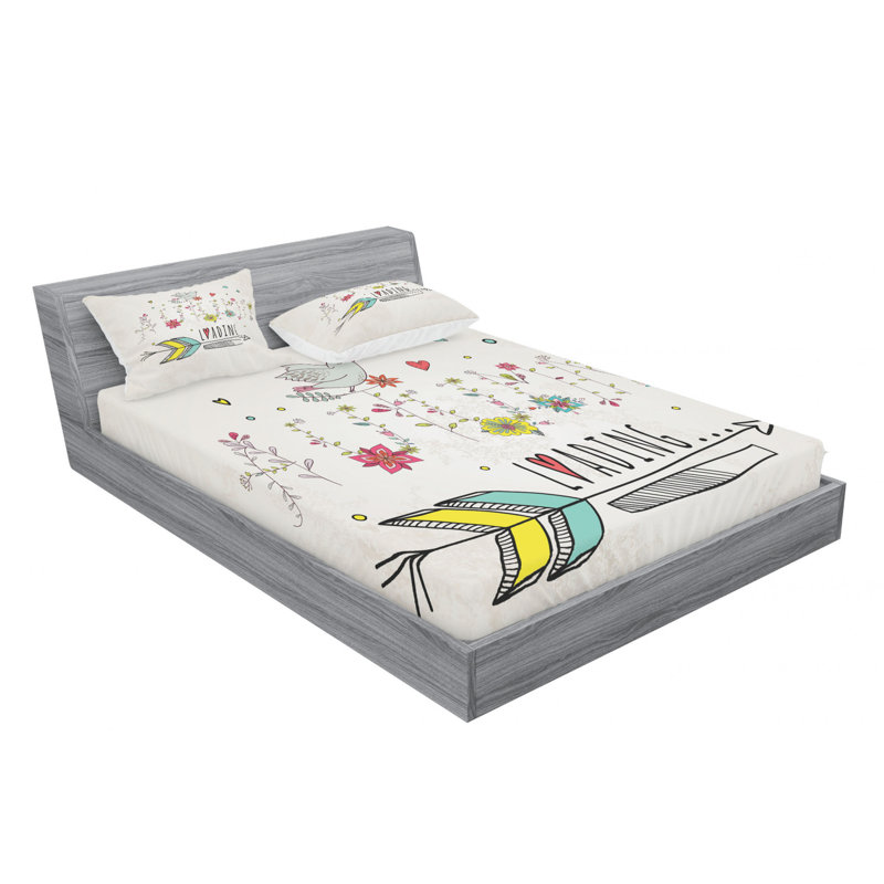 Microfiber Sheet Set, Full Sheet Set with Fitted Sheet