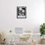 Art mural moderne sur toile flottante, "Modern Gallery Flowers", lettré et doublé-624256679-624256678