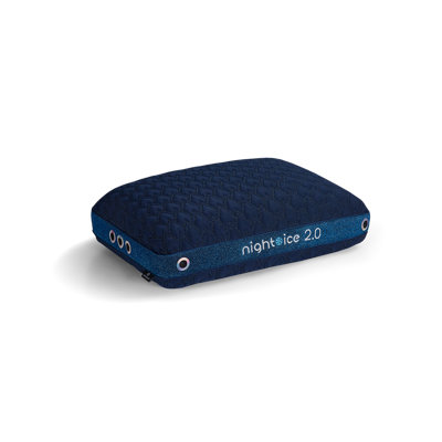 Bedgear Night Ice Performance Pillow - Triple Cooling - Medium Soft for All Sleep Positions