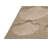 Washable Fossil Shell Design Coastal Area Rug-1138631323