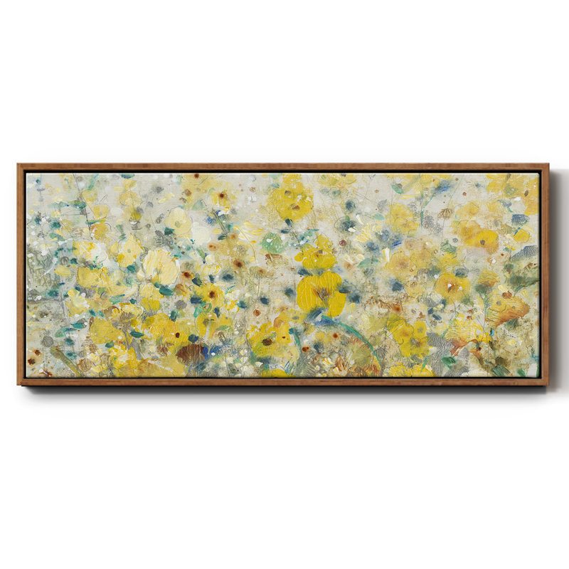 «Cheerful Garden II», toile encadrée, H 8 po x l 20 po