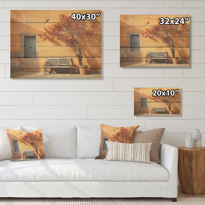 Photo de minimalisme d'Afrique, Afrique, art mural sur bois de pin naturel, H 10 po x l 20 po