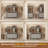 47.4"-119" Closet Organizer With Drawers And 4 Hanging Rods-2129545517