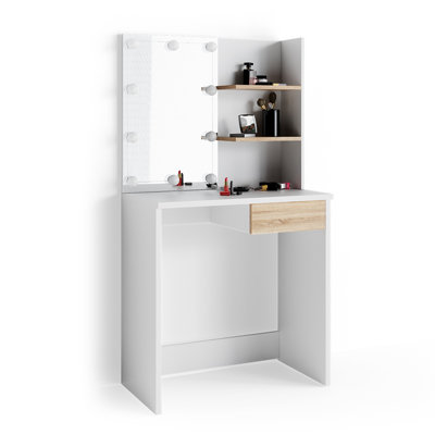 Alverez Dressing Table with Mirror