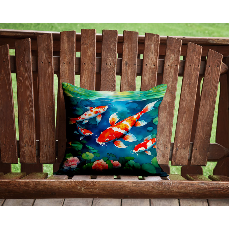 Coussin décoratif intérieur / extérieur Nautical, H 14 po x l 14 po