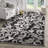 Ammundsen Floral Anthracite/Light Grey Area Rug-248924189