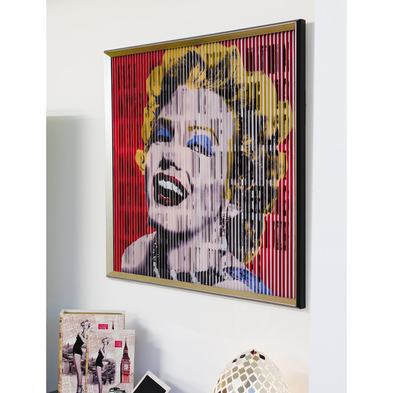 'Marilyn' Framed Graphic Art Print
