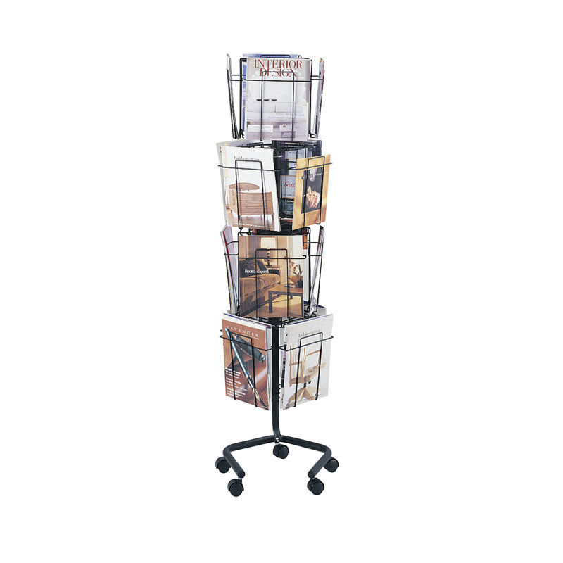 Rotating Magazine Rack