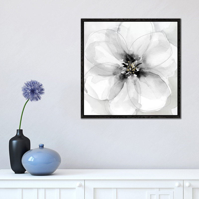 Bold Beginnings II by Carol Robinson - Painting on Canvas, 66.04 cm H x 66.04 cm W, Black Framed Canvas