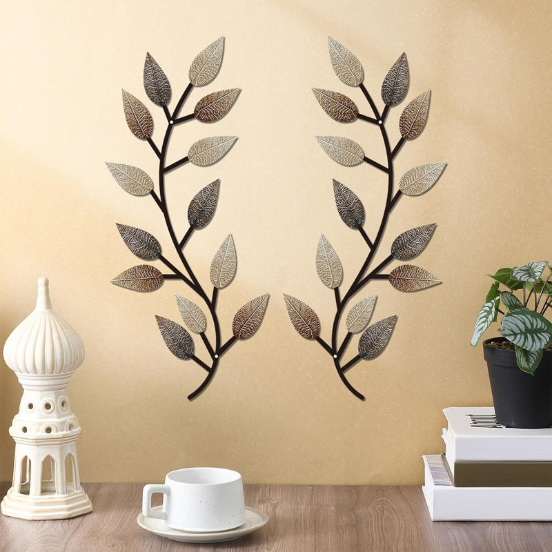 Metal Leaf Wall Decoration