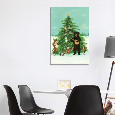 Peace On Earth 1 Piece Wrapped Canvas Wall Art